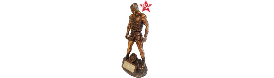 *********STAR BUY********* XL ULTIMATE GOLD BOXER RESIN AWARD -2 SIZES - 25CM & 30CM *********STAR BUY********* XL ULTIMATE GOLD BOXER RESIN AWARD -2 SIZES - 25CM & 30CM